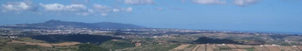 vista sobre a zona de Sintra do alto do monte Funchal